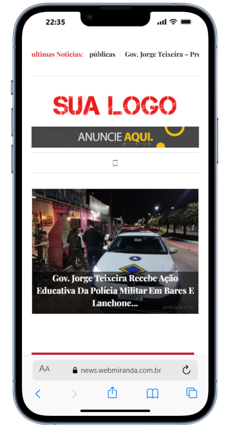 Versão Mobile
